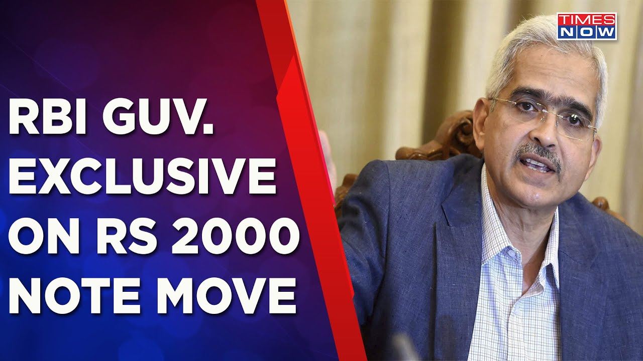 RBI Governor Shaktikanta Das' Press Briefing After Rs 2000 Note Withdrawal Announcement | Live