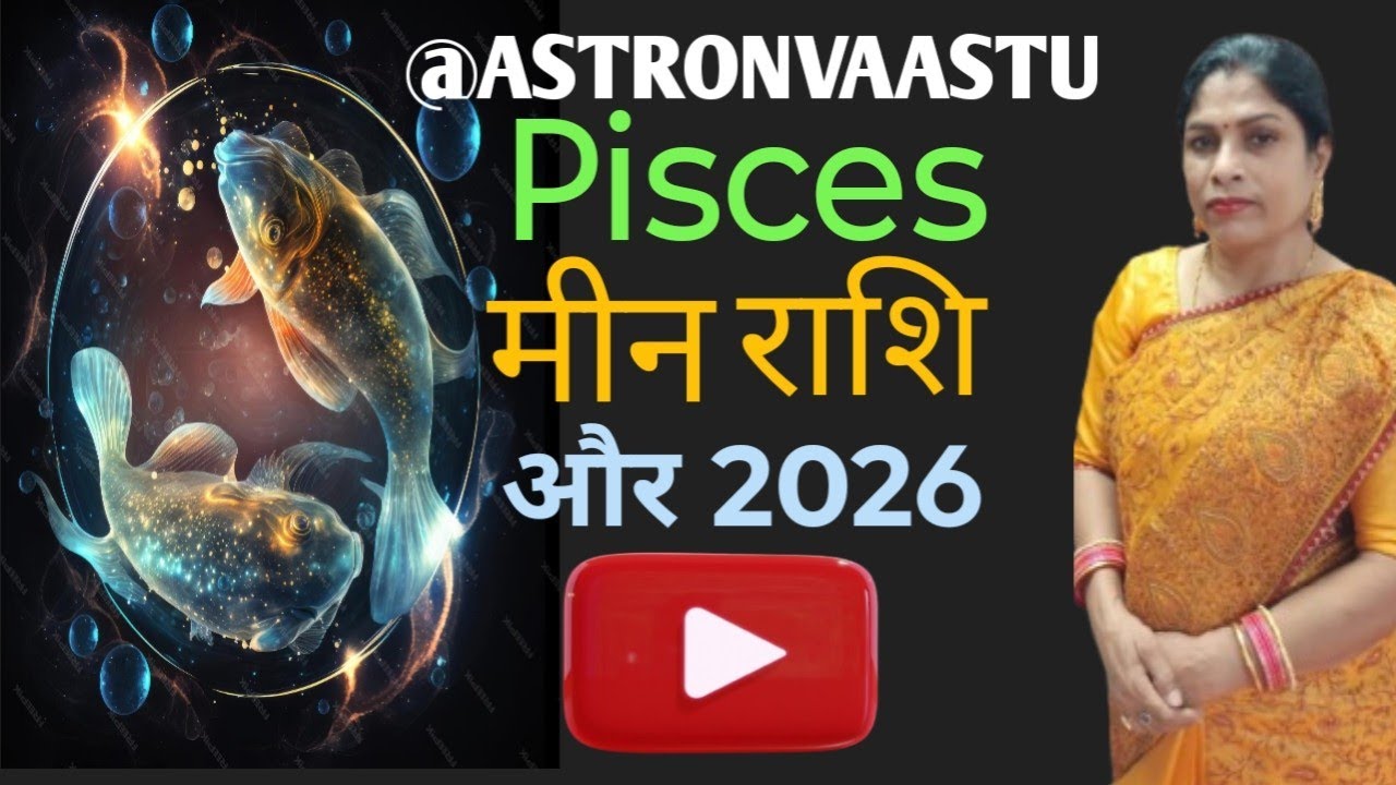 Pisces Horoscope 2026: Love, Career & Health Insights | Astro Kanchana Jha