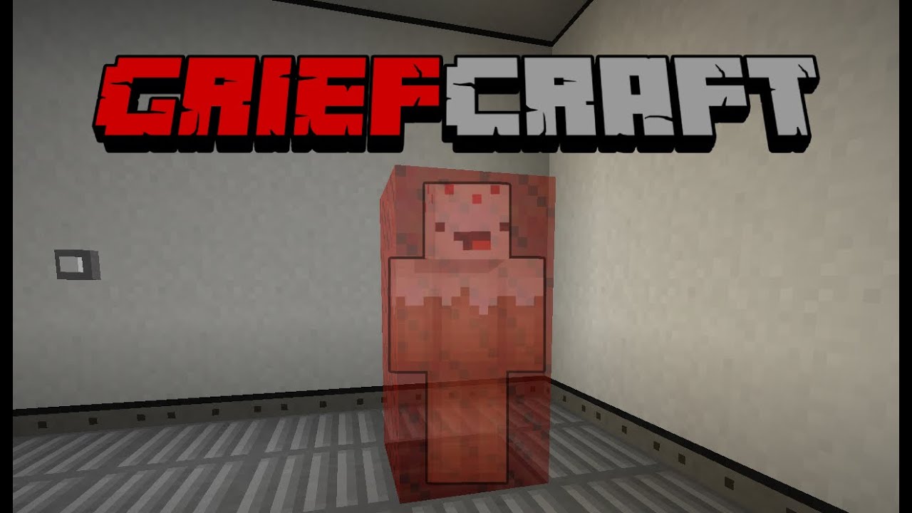 CAKE NOOB E' DIVENTATO UN BLOCCO DI GHIACCIO (SCP 009 e SCP 012) *GriefCraft*