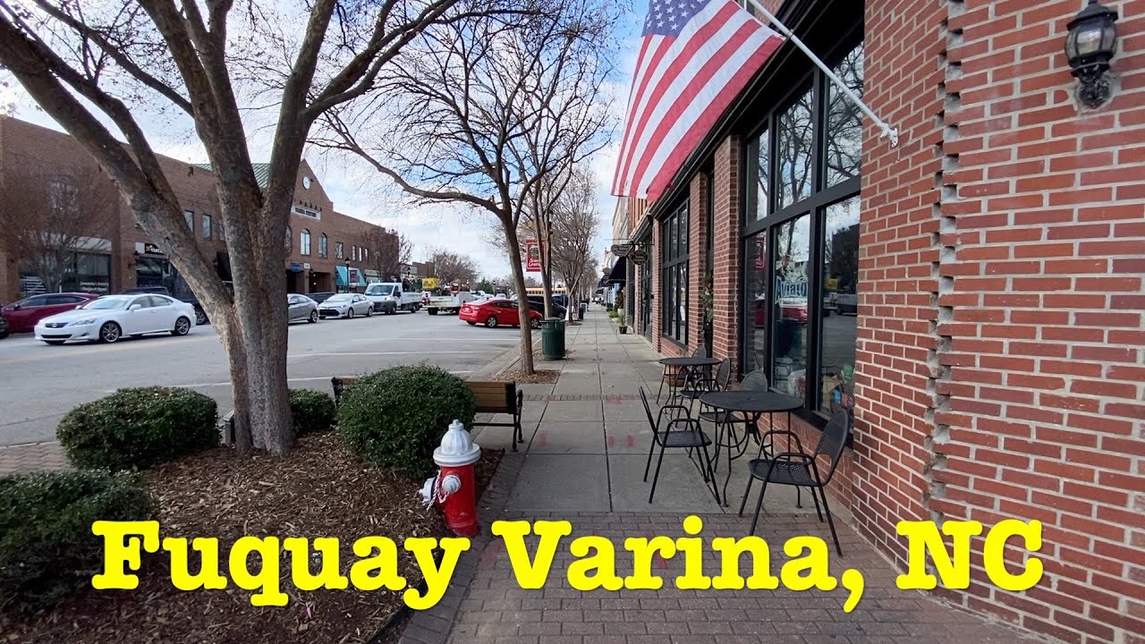 Fuquay-Varina | Town Center Walk Through |  Visit, shop, eat, move to, or start a business