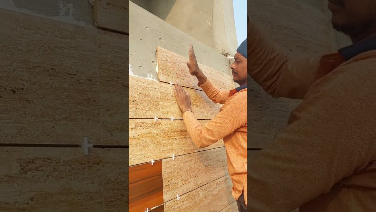 Tile installation  wall tile
