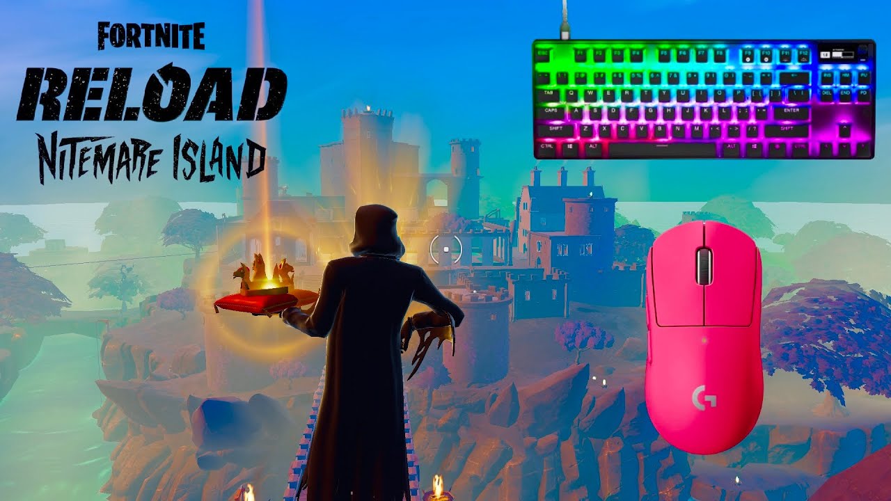 FORTNITE HALLOWEEN MAP On PC | Keyboard & Mouse Gameplay | 360 FPS | 4K