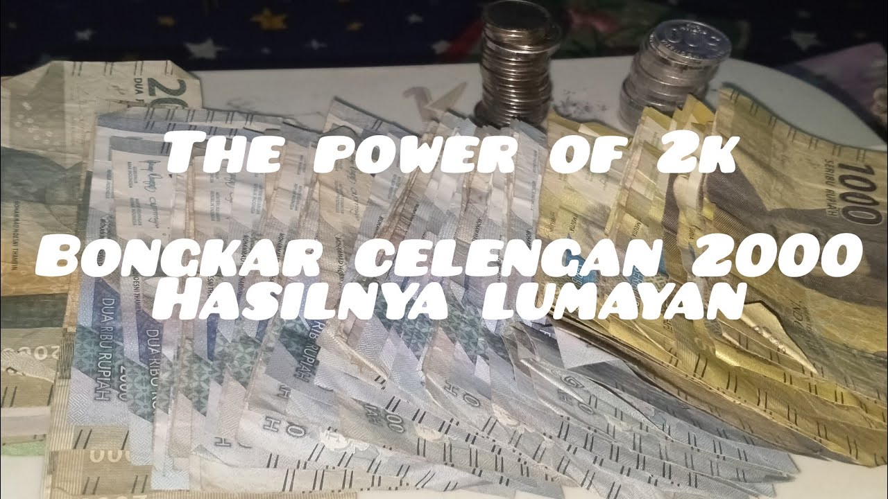 Budgeting||bongkar celengan 2000an #budget #bongkarcelengan