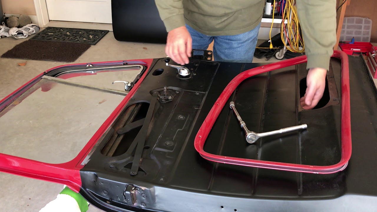 How to Remove Door and Window Vent Glass on a 1951-1955 Chevrolet 3100 Truck