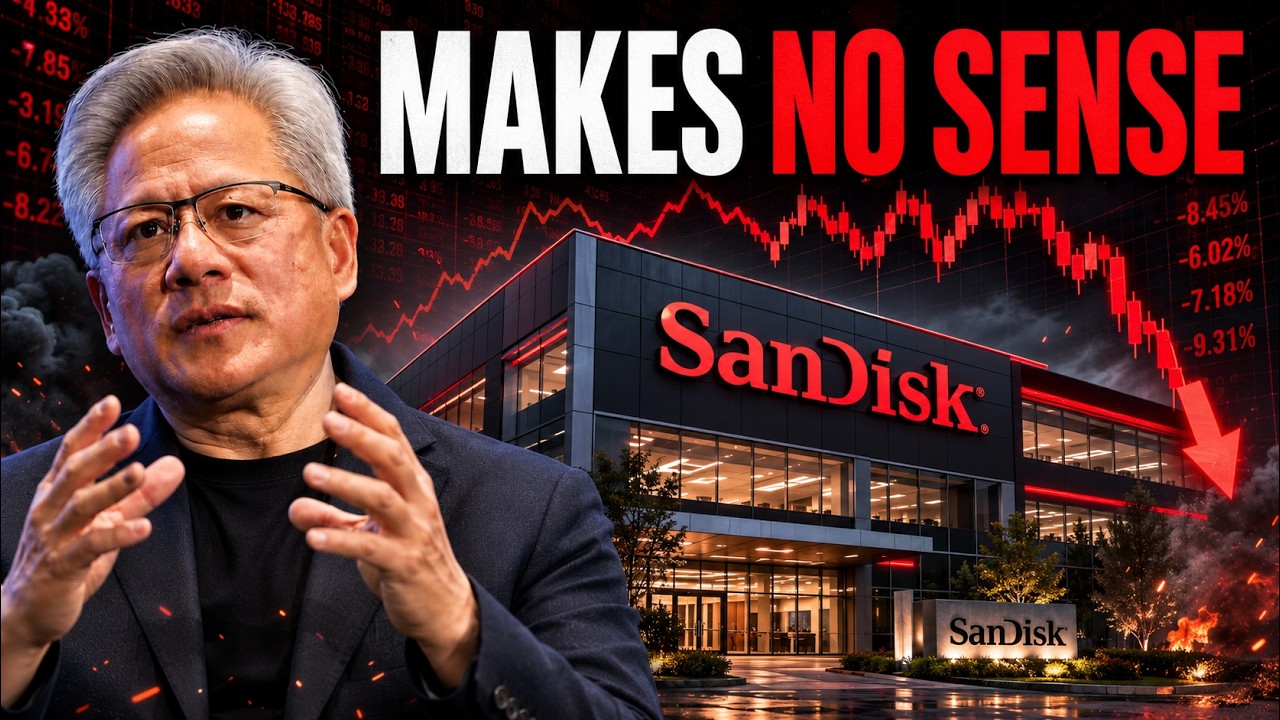 Почему акции Sandisk падают... Пора ли покупать на просадке? (Реальная стоимость MU против SDNK)