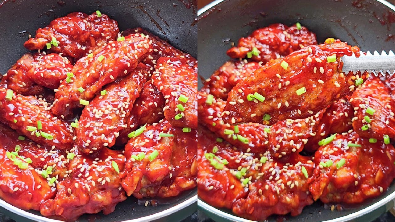 Korean Fried Chicken Wings: Crispy, Sweet, and Spicy Perfection