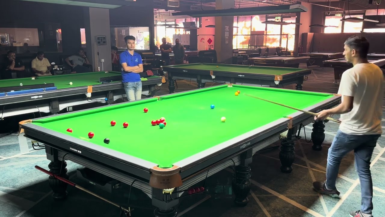 Nadeem Gull (Pakistan) Vs Dinesh (Nepal) Snooker game best of 5 (Part 1)
