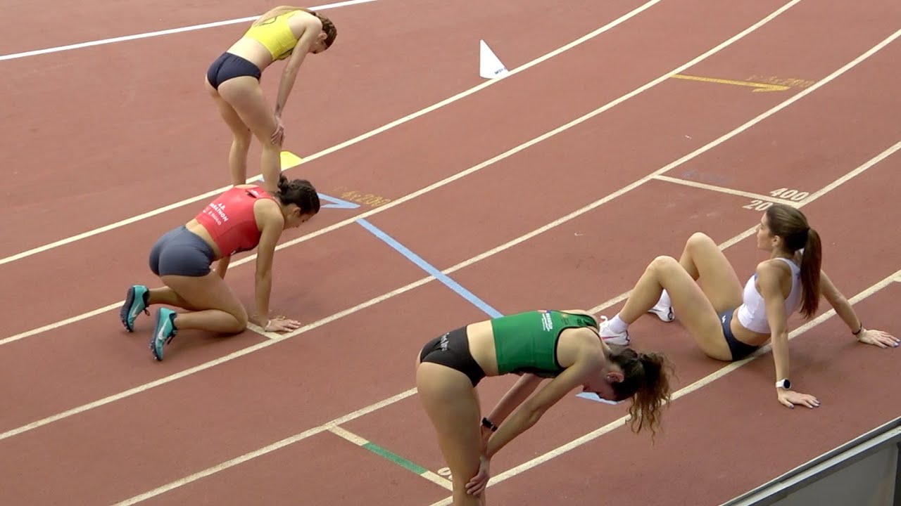 800m Mujeres Finales A y B - Cto. Madrid PC 13/2/2021