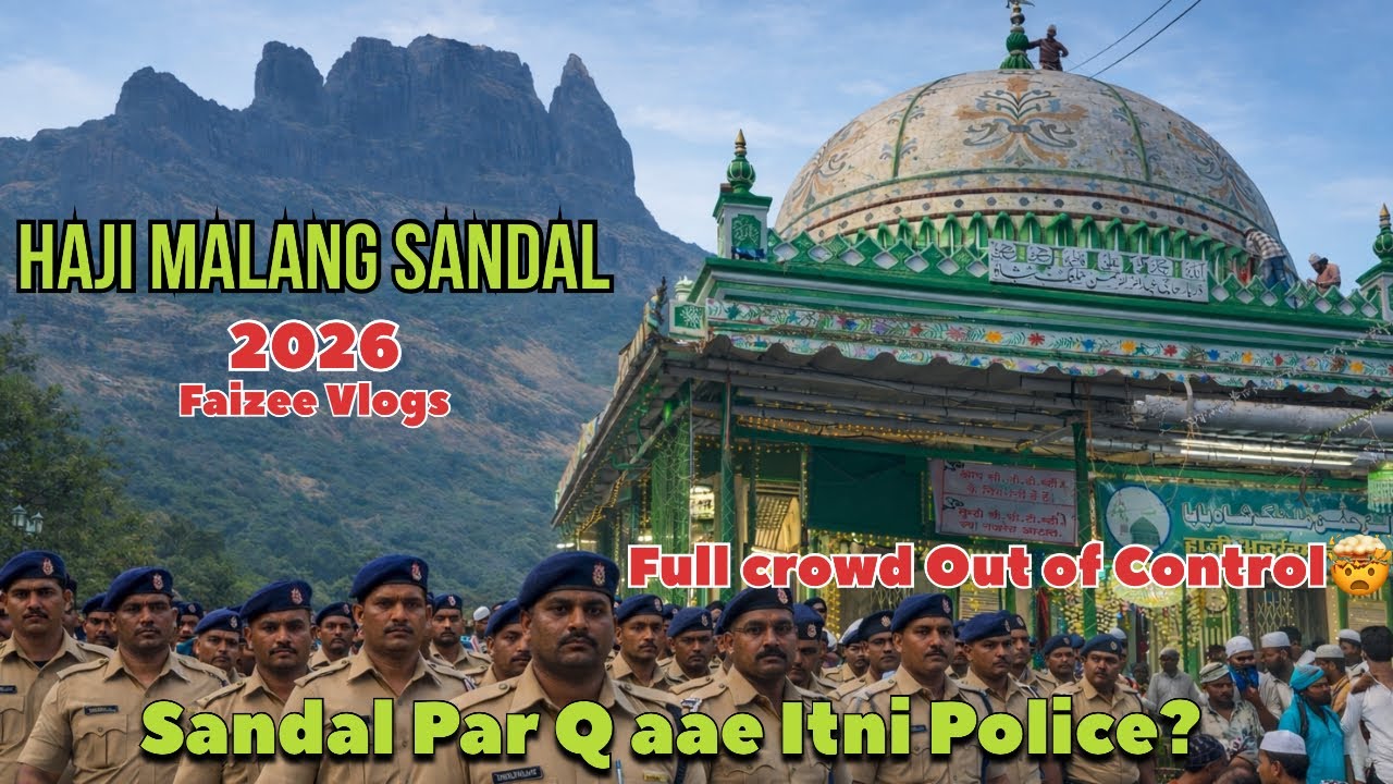 Haji Malang Dargah Reality 😱 | Maharashtra Police Heavy Bandobast | Truth Nobody Tells Faizee Vlogs