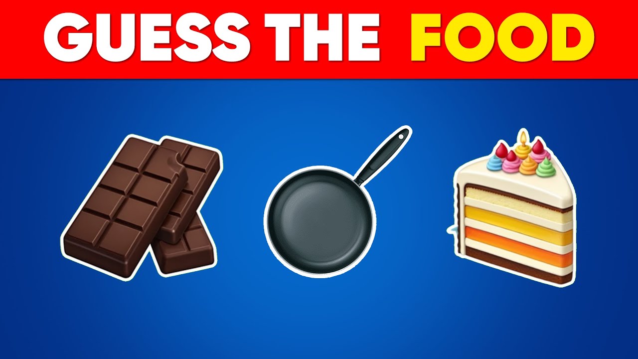 Can You Guess The Food By Emoji? 🍔🥤