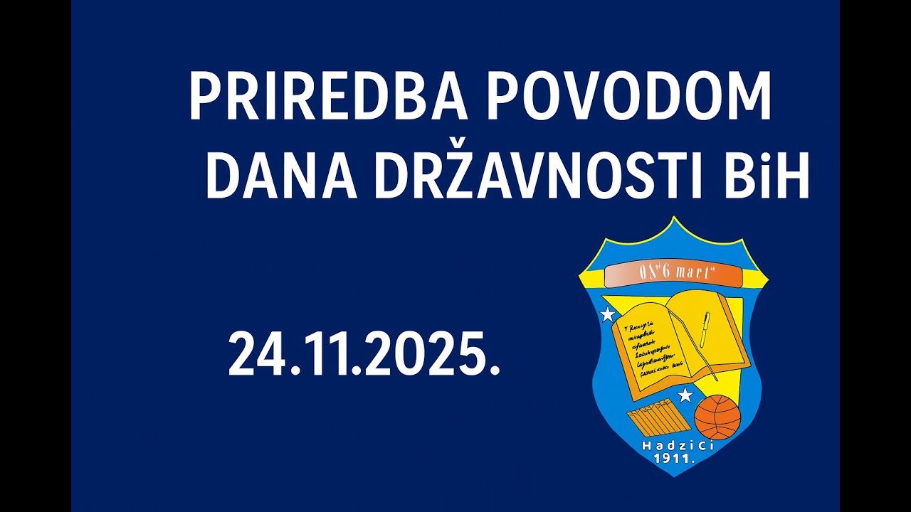 Dan državnosti BiH _ priredba 2025. godine