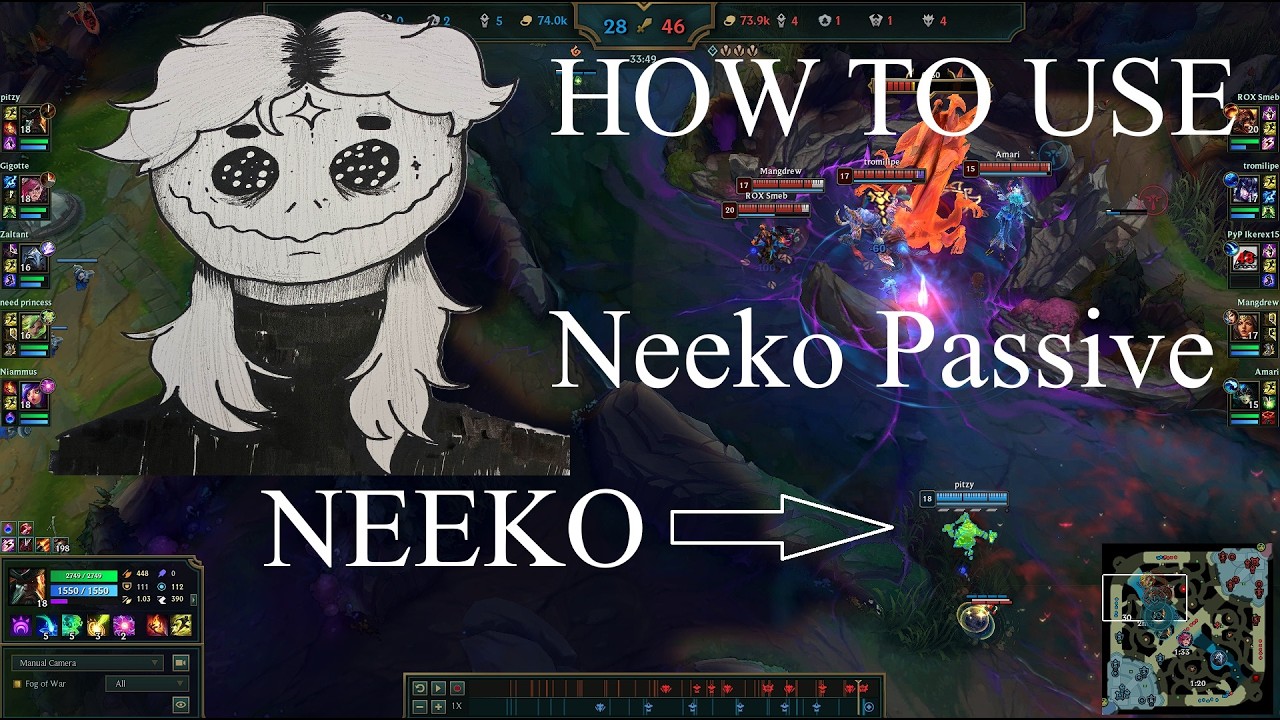 How to use Neeko's Passive 'Inherent Glamour' - Support Guide