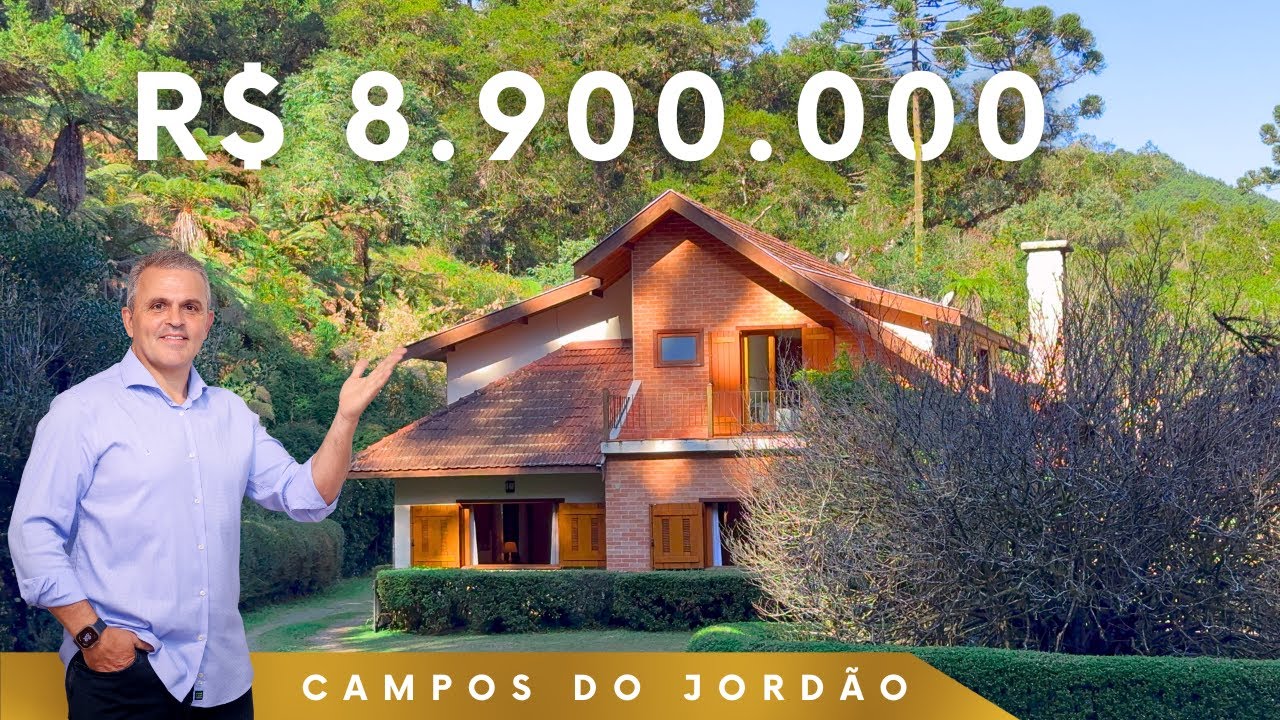 Uma Propriedade Única - Mata Preservada, Natureza, Tranquilidade e Conforto em Campos do Jordão!