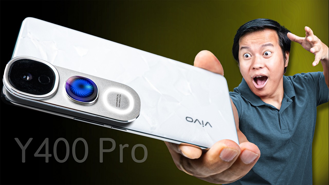 vivo Y400 Pro is here - Stylish & premium phone @22,499*