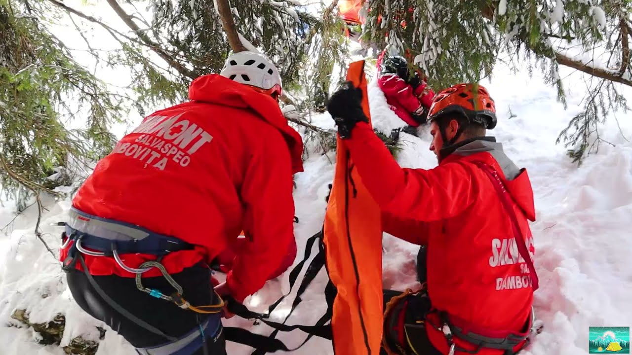 Simulare de salvare in Muntii Bucegi ( Salvamont )