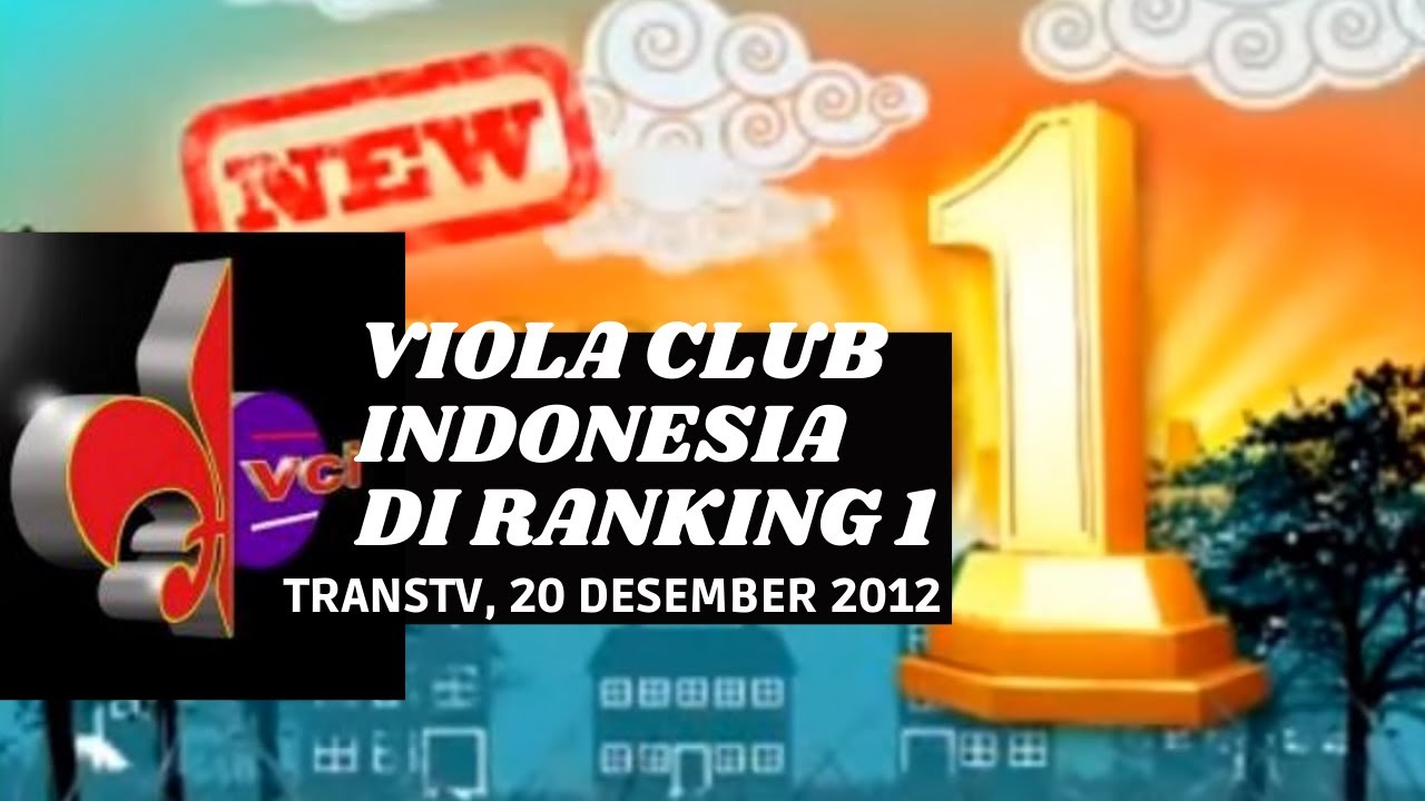 Viola Club Indonesia Juara di Ranking 1 Trans TV (20 Desember 2012)