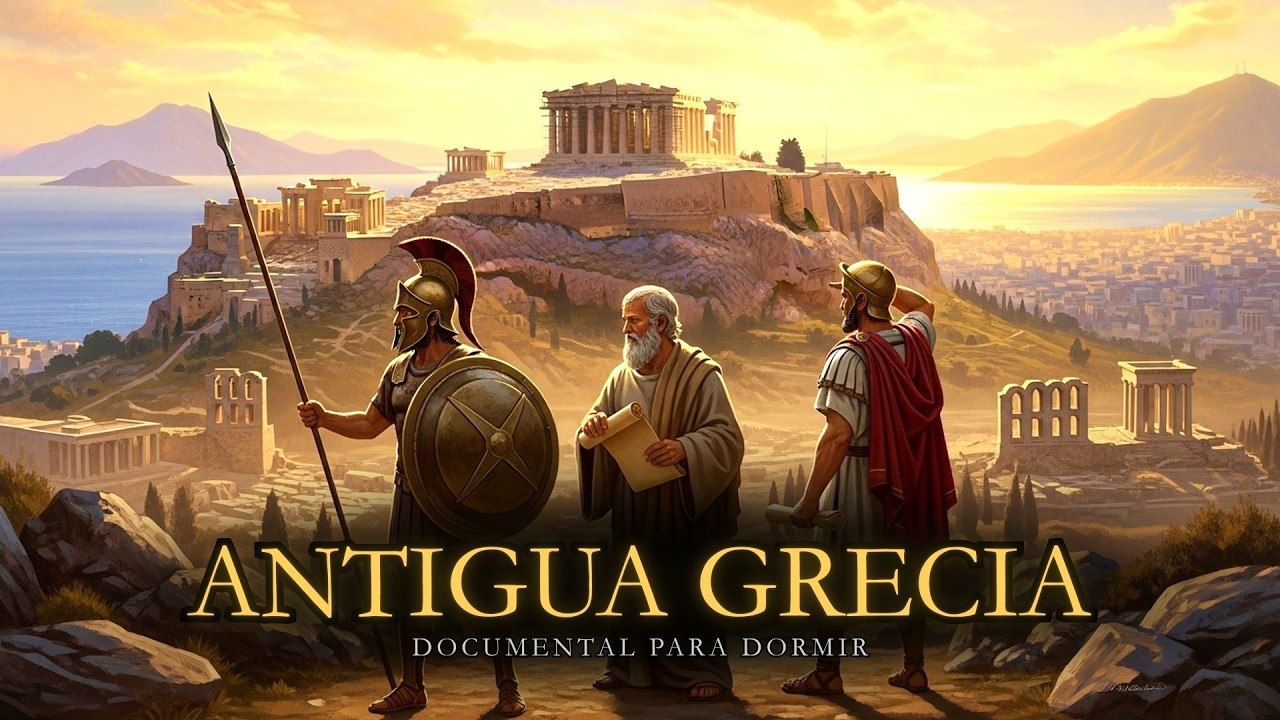 ANTIGUA GRECIA: DUERME ESCUCHANDO LA HISTORIA COMPLETA | DOCUMENTAL HISTÓRICO PARA DESCANSAR
