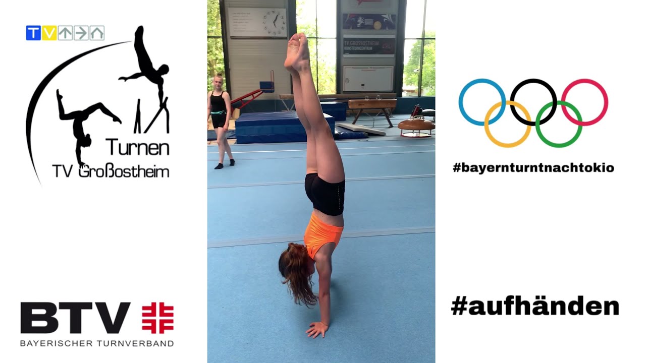 577 Schritte #bayernturntnachtokio #aufh&auml;nden @Bayerischer Turnverband e. V. | TV Gro&szlig;ostheim Turnen