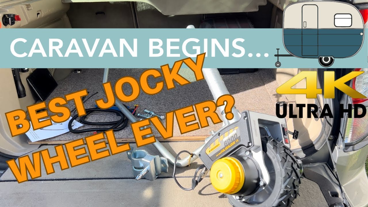 Gen2 Mini Mover Electric Motorised Jockey Wheel UNBOX. BUILD. INSTALL. TEST. REVIEW. CARAVAN TRAILER