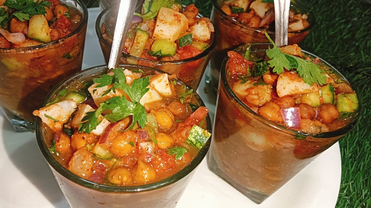 Golgappe Wali Chana Chaat Recipe | Panipuri wali Chana Chaat best for iftar recipe.