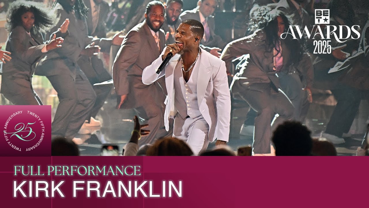 Kirk Franklin Closes Out the BET Awards With a Praise-Filled Medley Featuring Cheryl “Salt” James