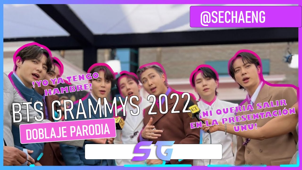 ¡BTS EN LOS GRAMMYS! - (Doblaje Parodia) COMPLETO | Sechaeng