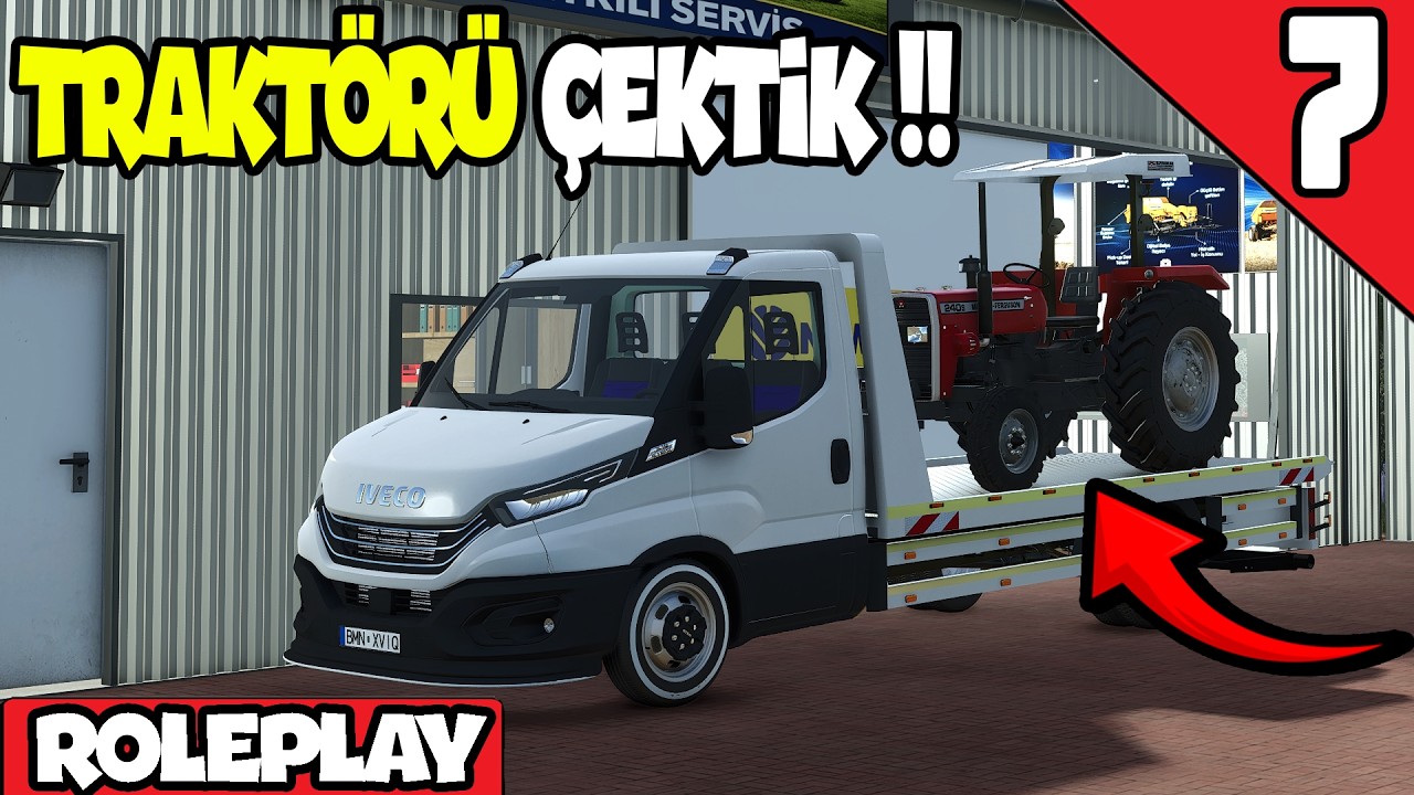 BAYLALARI TOPLADIK !! MİNİĞİN TRAKTÖRÜ SANAYİYE ÇEKTİK !! | FS25 GERÇEK HAYAT | S1 B7
