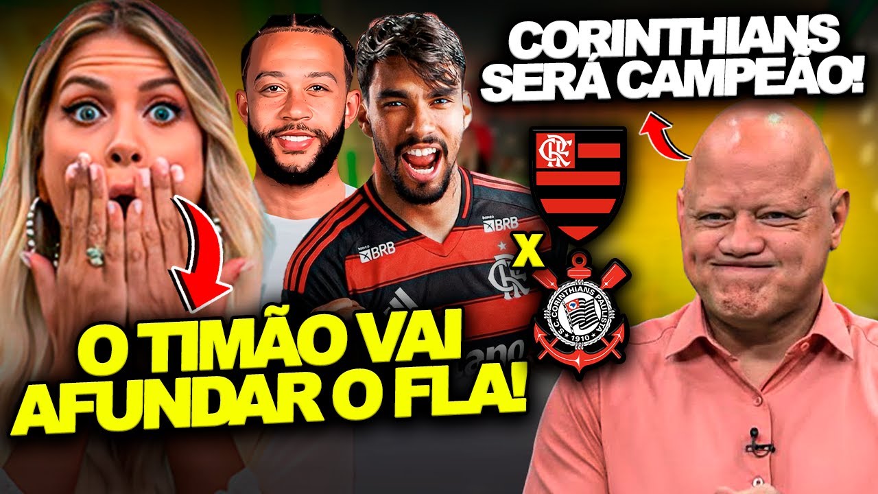 JOGO ABERTO CRAVA TIM&Atilde;O CAME&Atilde;O NA FINAL DA SUPER COPA ENTRE FLAMENGO X CORINTHIANS! RONALDO SURTOU!