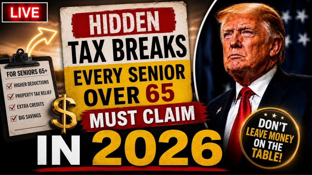 Hidden Tax Breaks Every Senior Over 65 Must Claim in 2026