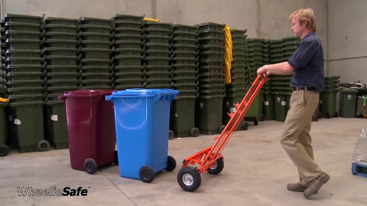 WheelieSafe bin handling trolley - operation guide