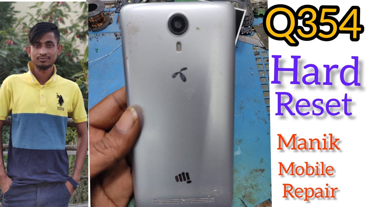 Micromax Q354 Hard Reset | How To Hard Reset Micromax Q354