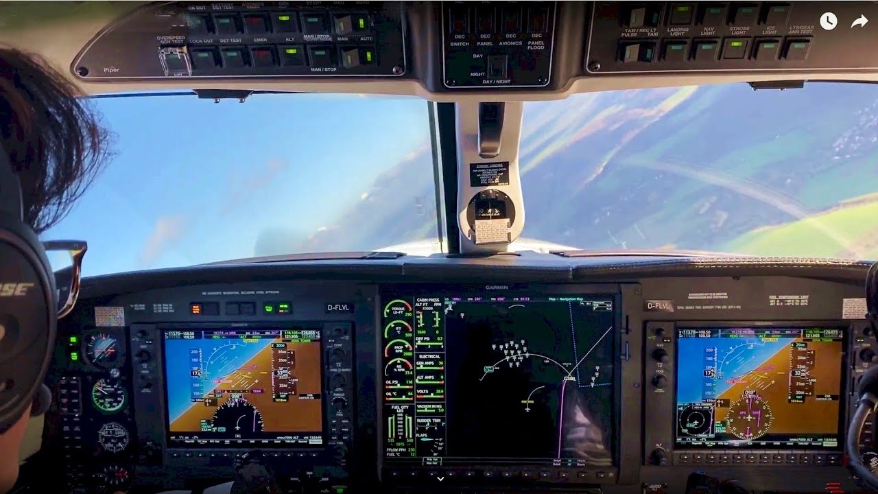 Piper Meridian, Failed Testflight With Brandnew G1000 NXi
