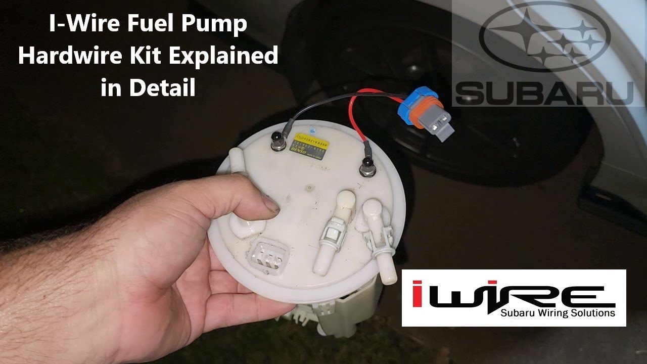 Subaru I-Wire Kit Install With A Twist (In depth explanation of Subaru Hardwired Fuel Pumps)
