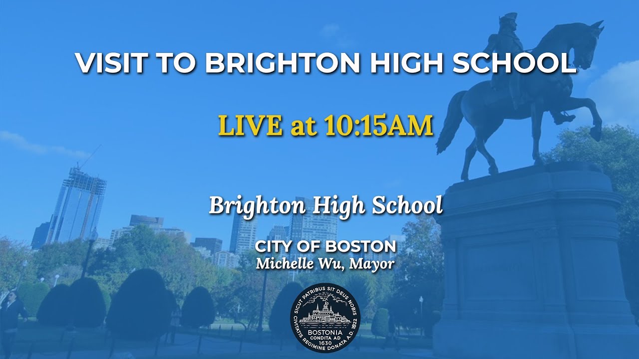 Visit to Brighton High School