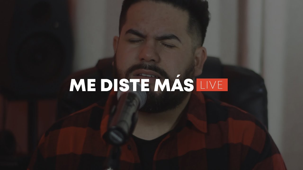 Lucio Mella - Me diste más Live