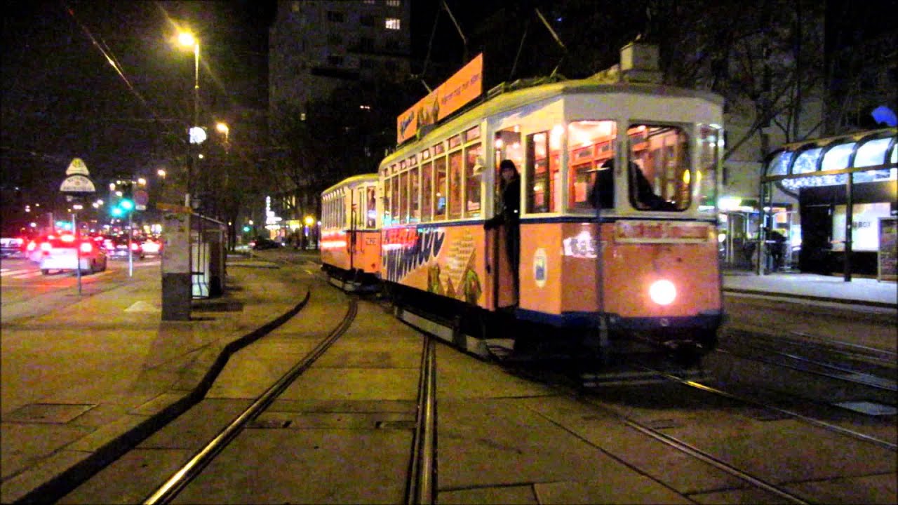 Manner Strassenbahn in Wien - Vienna heritage tram - Nosztalgia Bécsben
