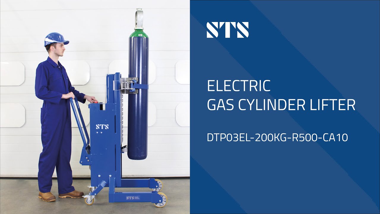 Electric Gas Cylinder Lifter (DTP03EL-200KG-R500-CA10)