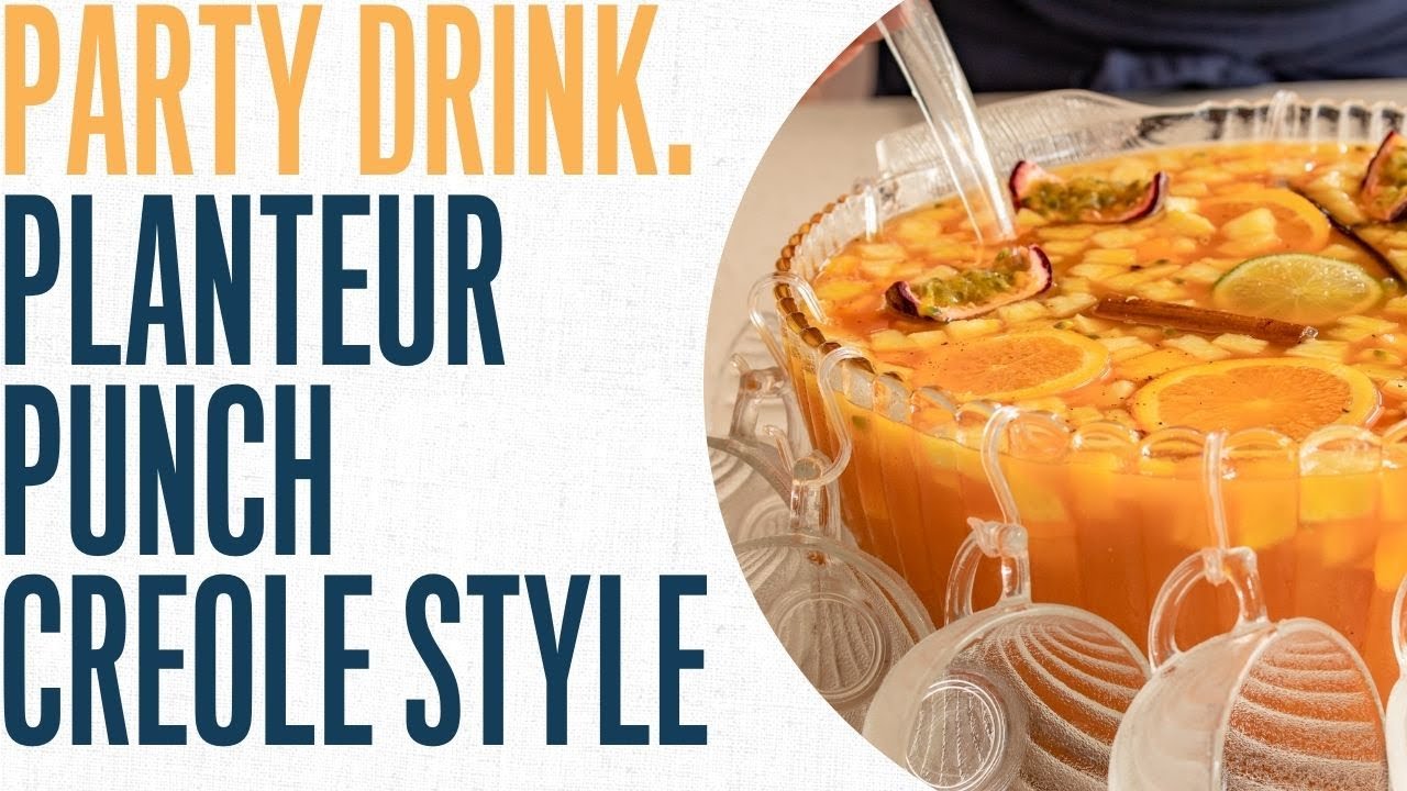 French caribbean planteur punch recipe