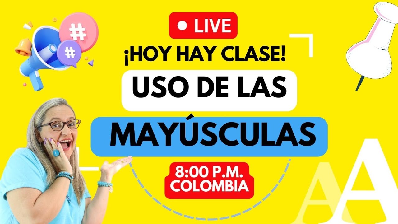 LAS MAYÚSCULAS SÍ TIENEN ORTOGRAFÍA