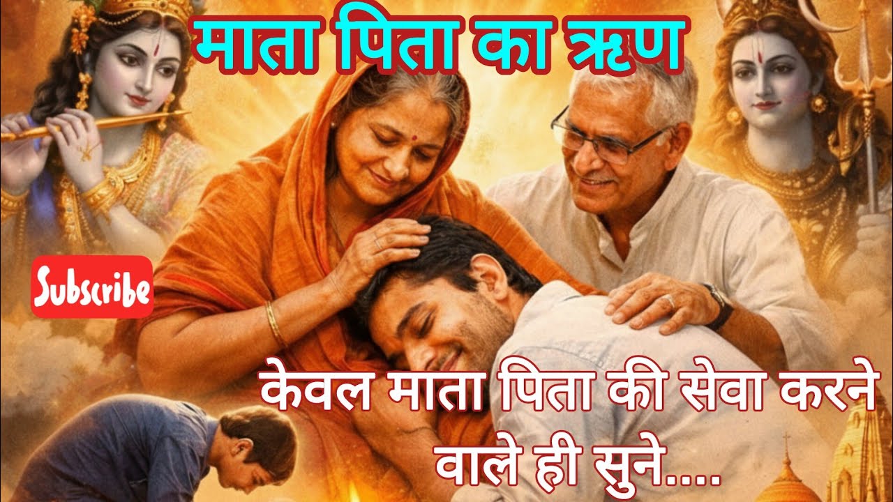 माता पिता का ऋण.  #Newbhaktsong #parents #matapita #emotional #matapitabhakti @Bhaktikaswarg 