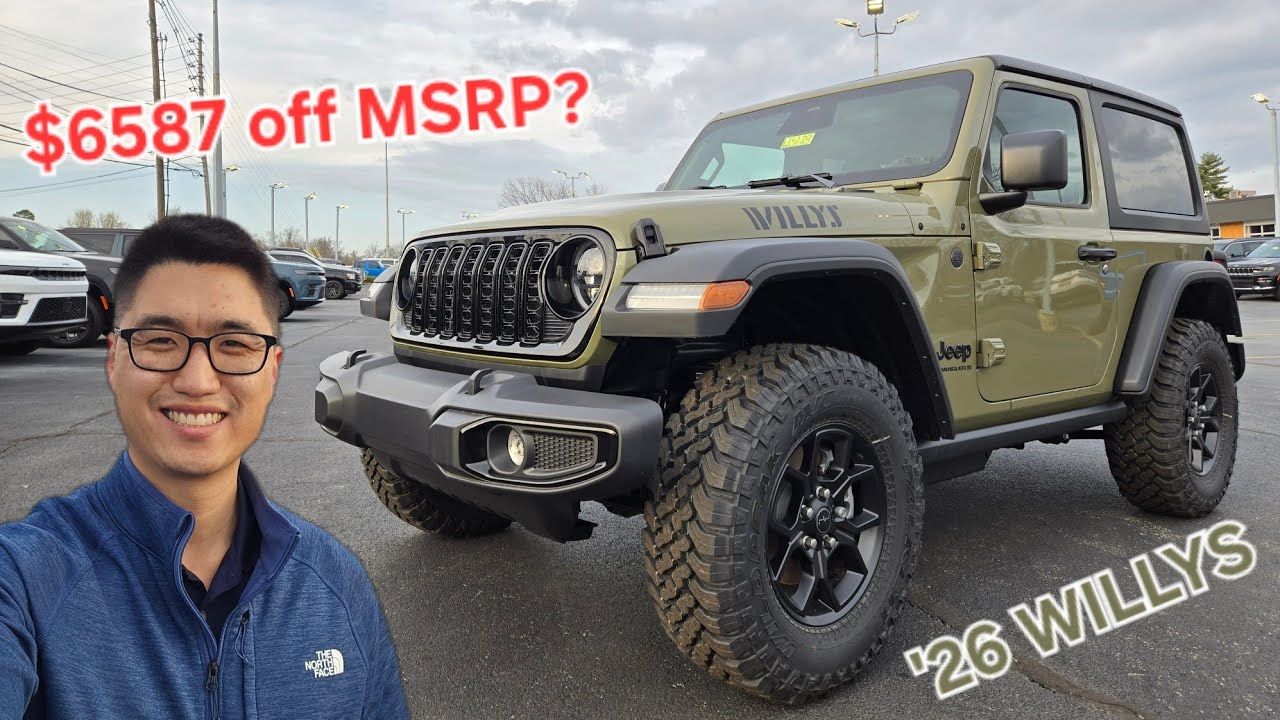 ПРОДАНО --- Посмотрите на выгодное предложение: Jeep Wrangler WILLYS 2026 года в 1941 году! (Самы...