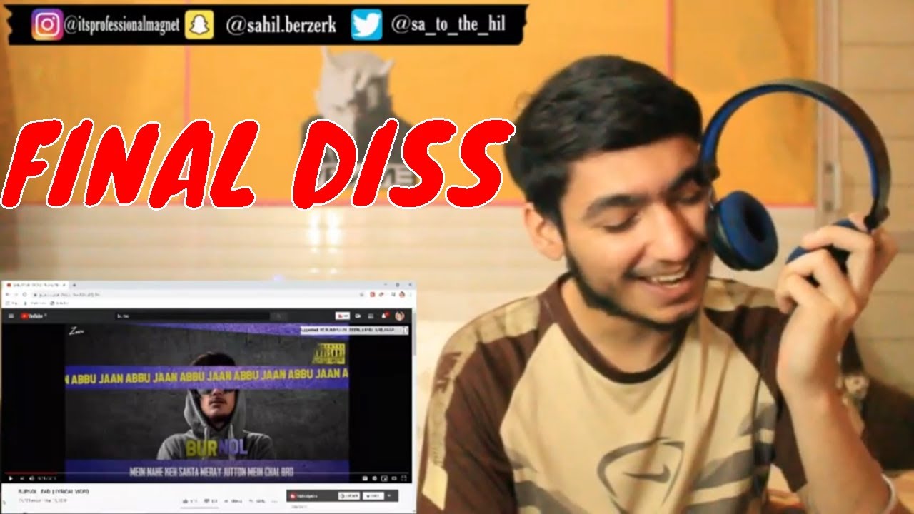 BURNOL | FADI | LYRICAL VIDEO | REACTION | PROFESSIONAL MAGNET |