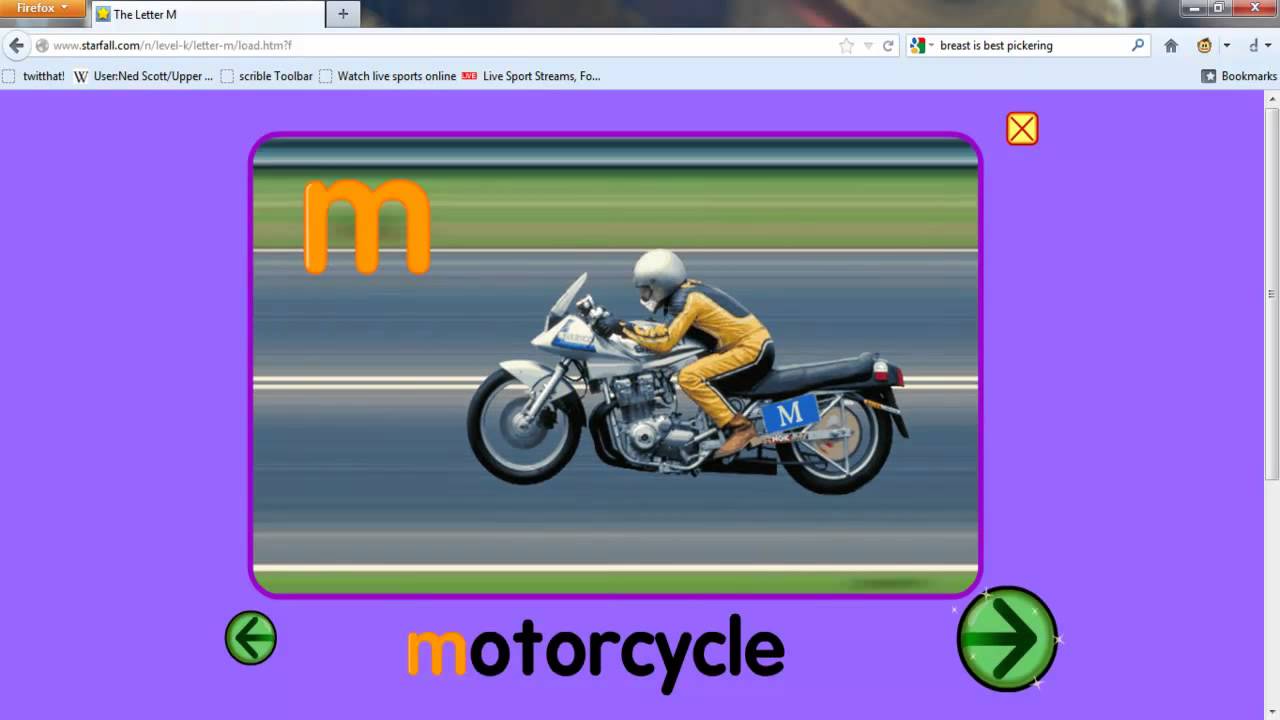 Starfall Autoplay!