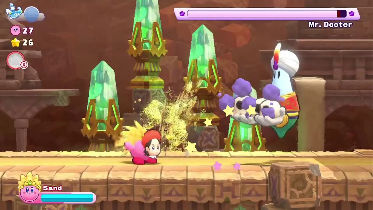 Kirby's Return to Dream Land Deluxe: Boss #2: Mr. Dooter