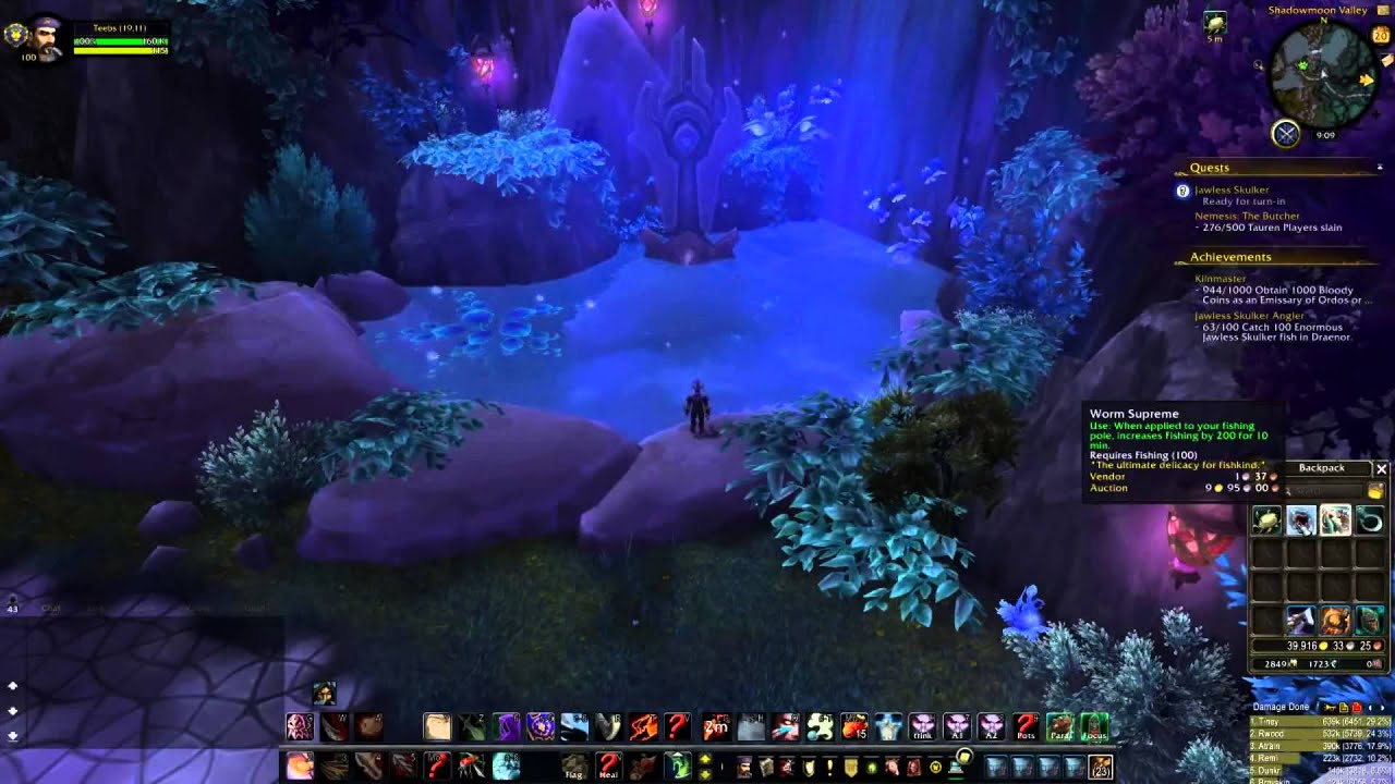 Draenor Fishing Achievement Guide