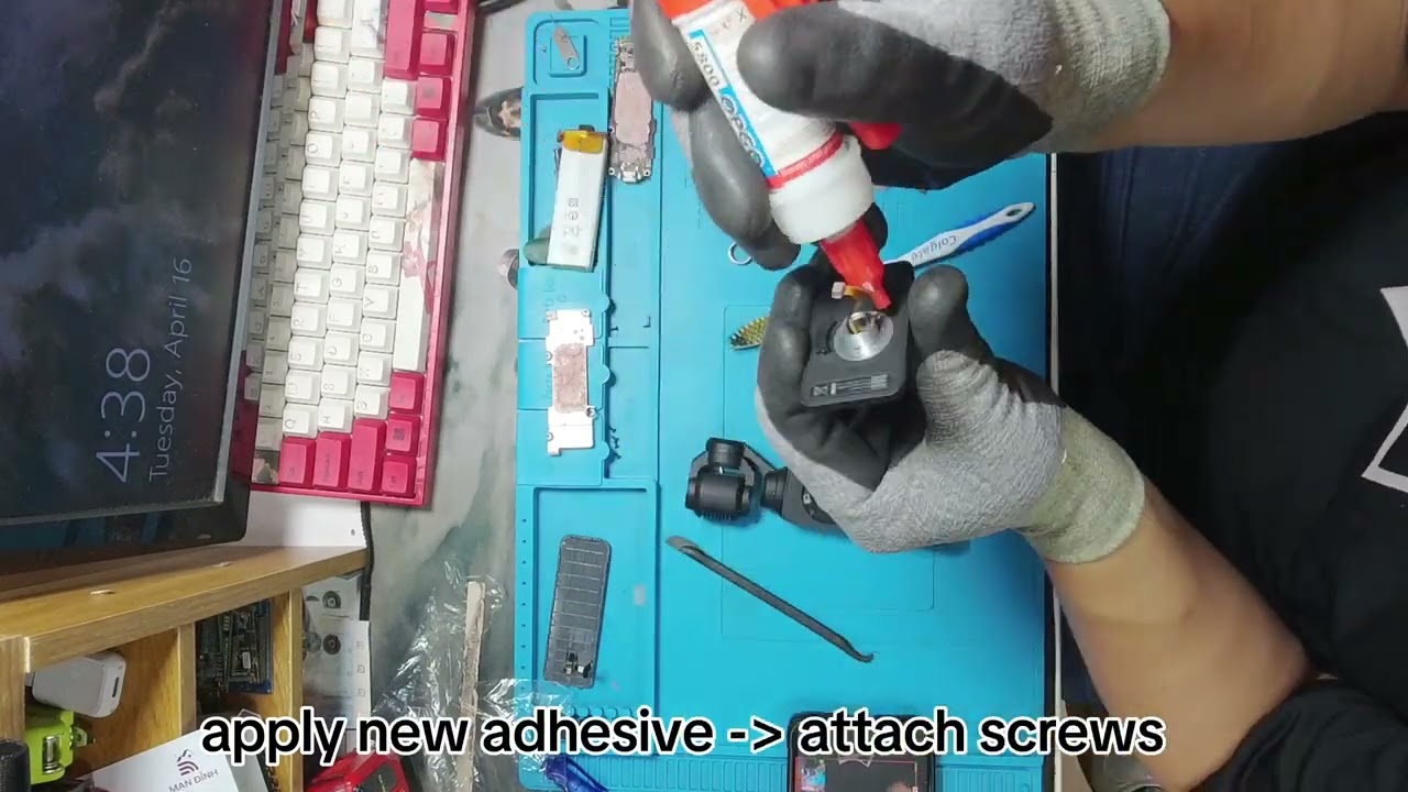 DJI Pocket 3 : Fixing the screen issue