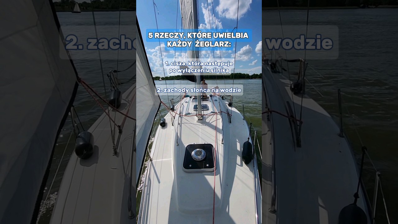 Co żeglarz lubi najbardziej? #żagle #żeglarstwo #żeglowanie #żeglarz #sailing #sailingpassion