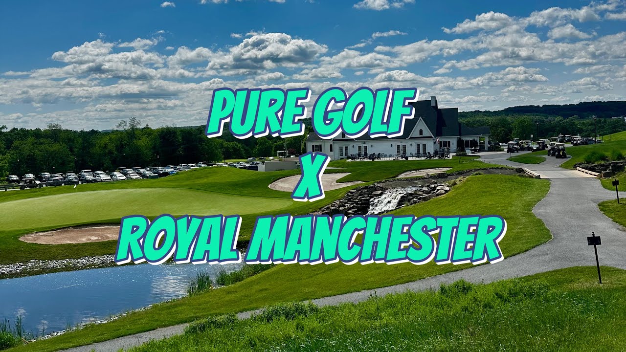 Играем в Royal Manchester с PURE GOLF | Видеоблог о поле на одной из лучших трасс Пенсильвании