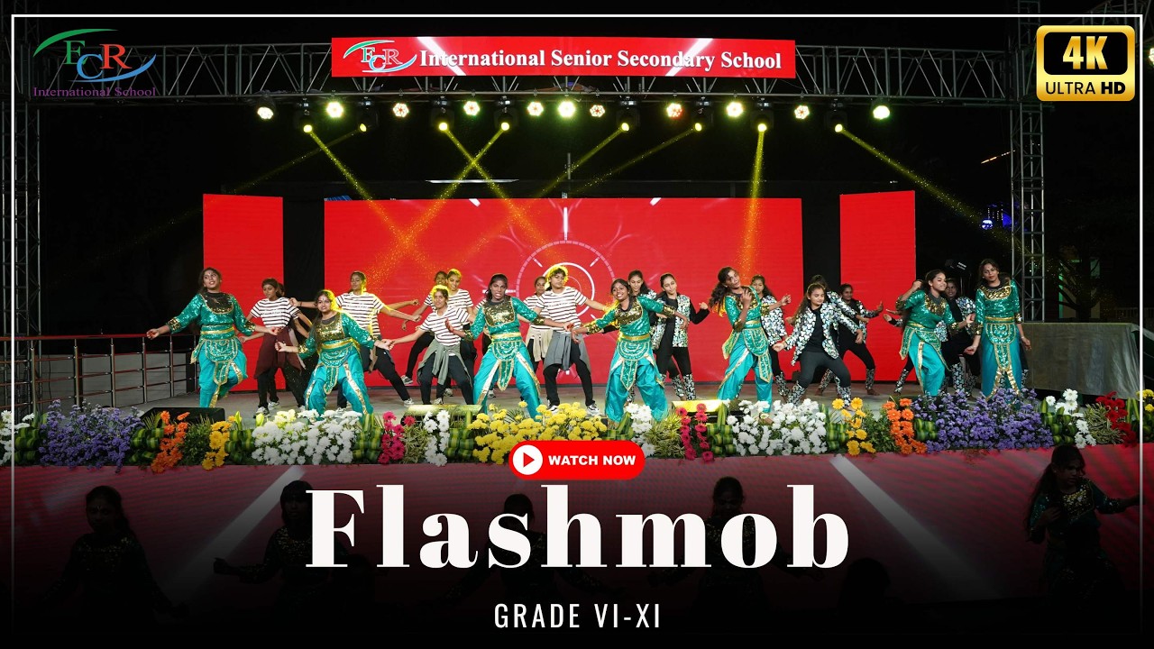 Flashmob Dance💃🕺|| Grade VI-XI || Enthusia 26 Annual Day Celebrations || ECR School Kaniyamoor