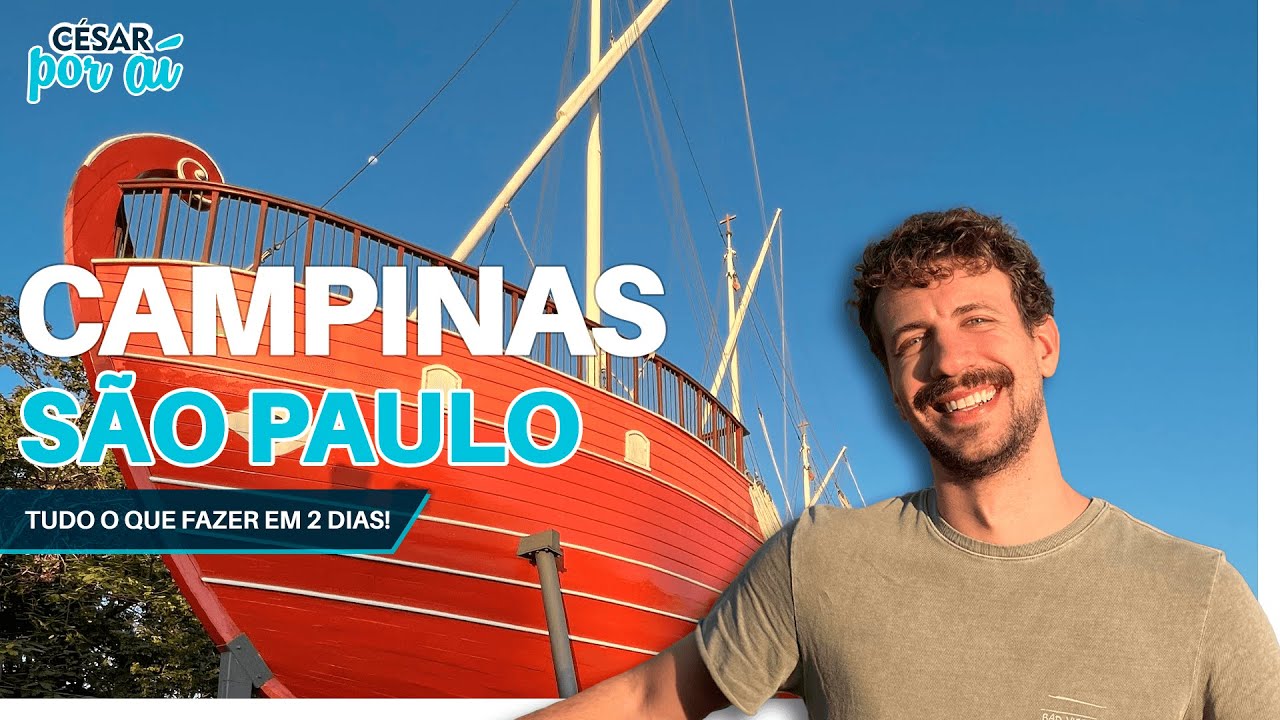 CAMPINAS, SP - O que FAZER e ONDE COMER em 2 DIAS! Os MELHORES PASSEIOS e RESTAURANTES